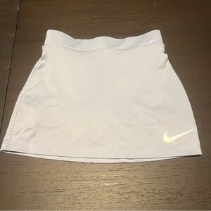 Nike Dri-Fit Tennis Skirt Skort Youth Girls small 4-5 years Lavender Activewear